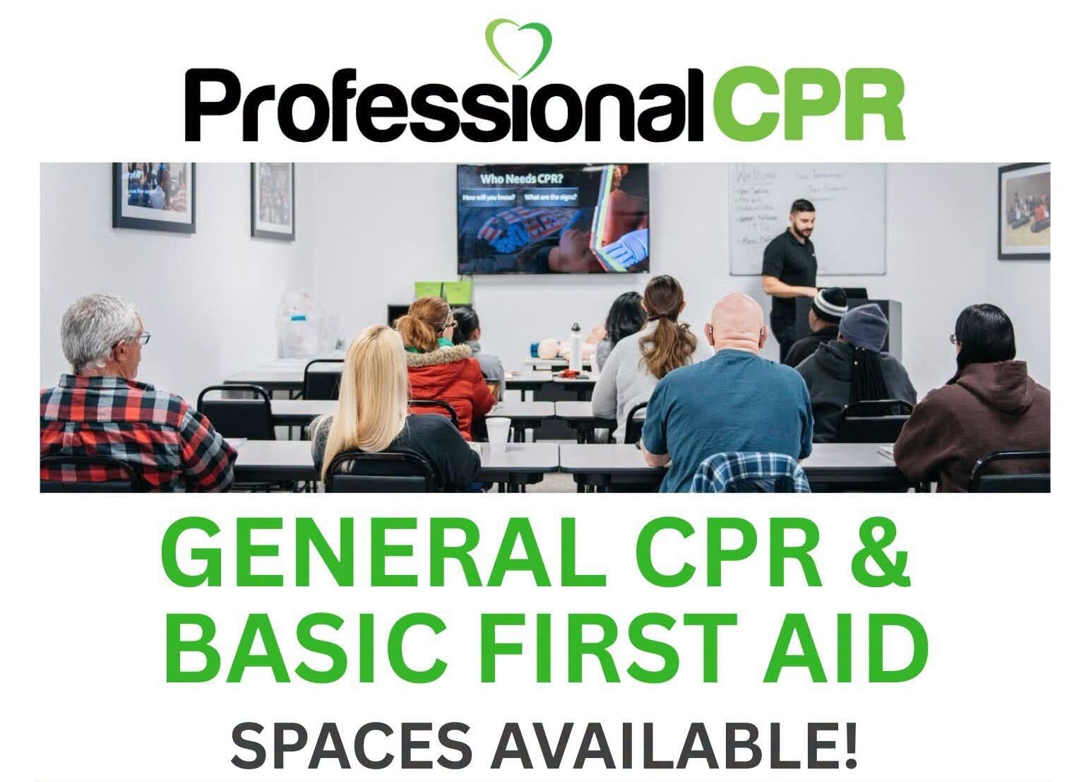 CPR:First aid classes