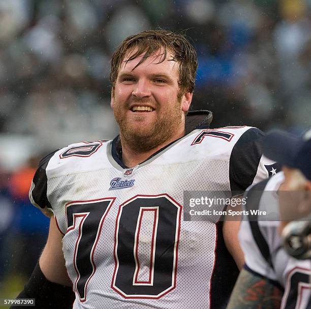 Mariposa's Logan Mankins as a New England Patriot. (Getty Images)