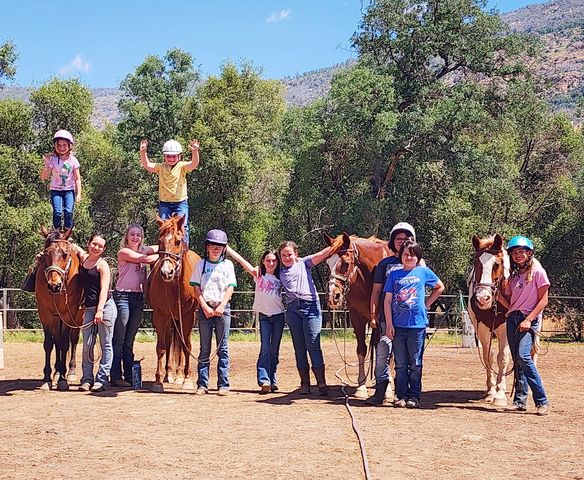 Over the years, literally hundreds of youngsters have learned the basics of horsemanship and life values at Shawna Dahl’s special ranch in Mariposa. (File Photo)