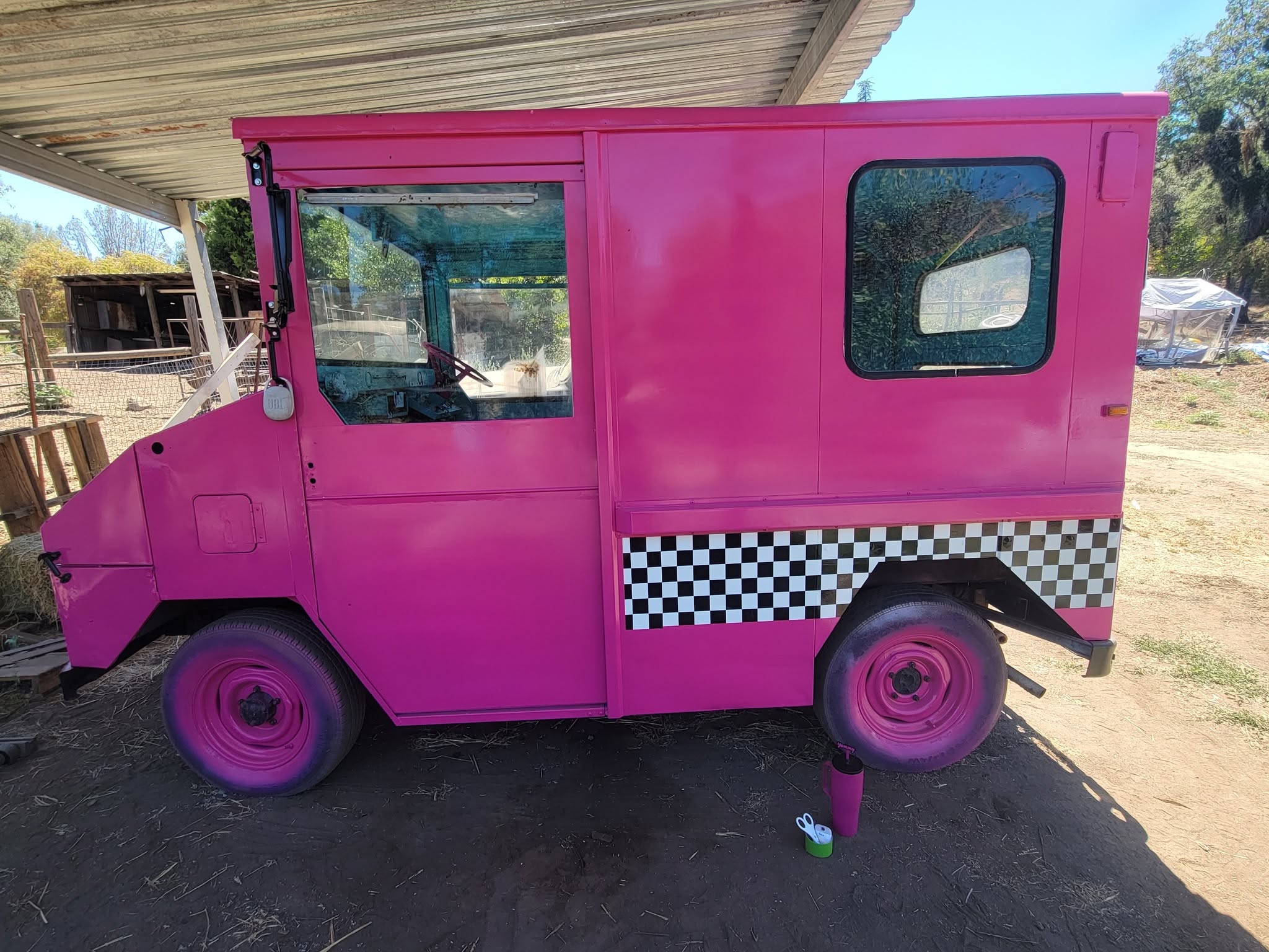 Almost ready to hit the road, the Yammy’s Yummies ice cream truck is reaching its final stages of preparation. (Submitted Photo)