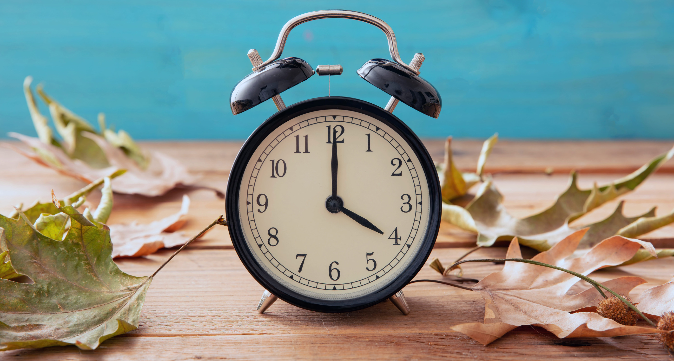 Daylight Saving Time, Fall Back. 